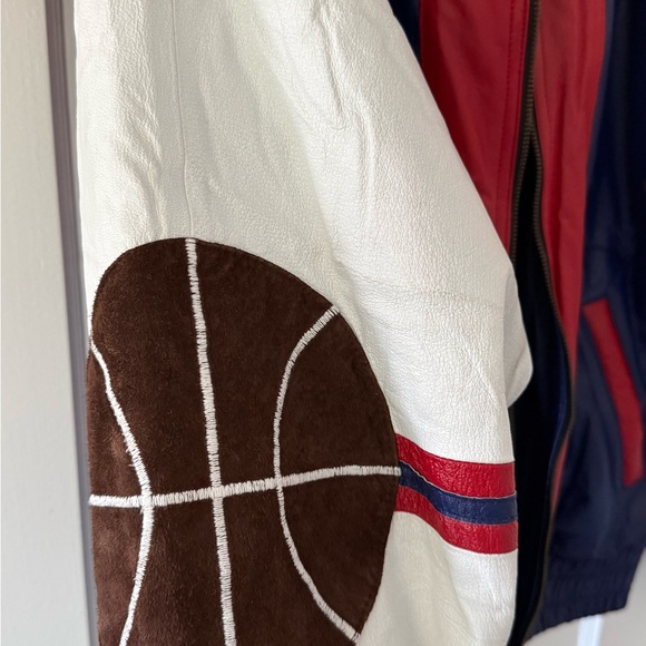 USA Basketball Leather Jacket - Picture 4 of 6